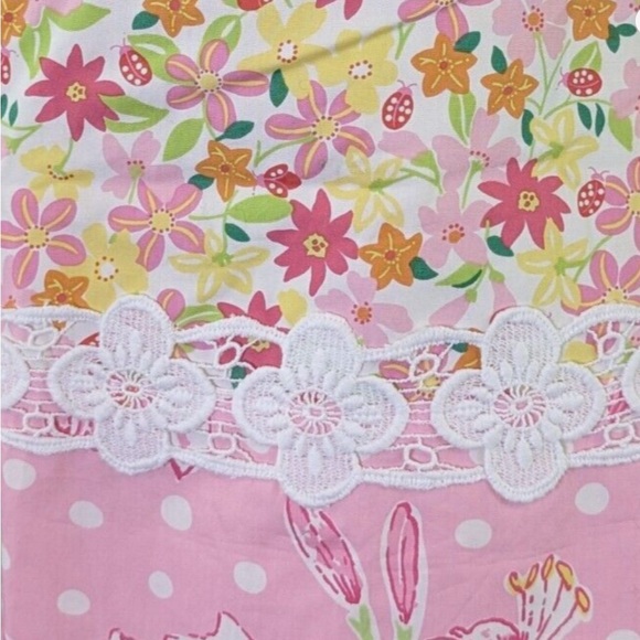 Lilly Pulitzer Strapless Dress in Pink, Yellow, and Green - Picture 2 of 5